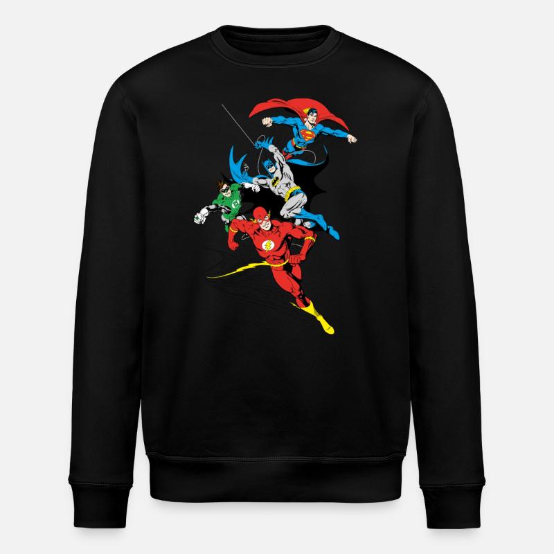 DC Comics Originals Gruppe - Stanley/Stella Unisex Bio-Sweatshirt ROLLER - Schwarz