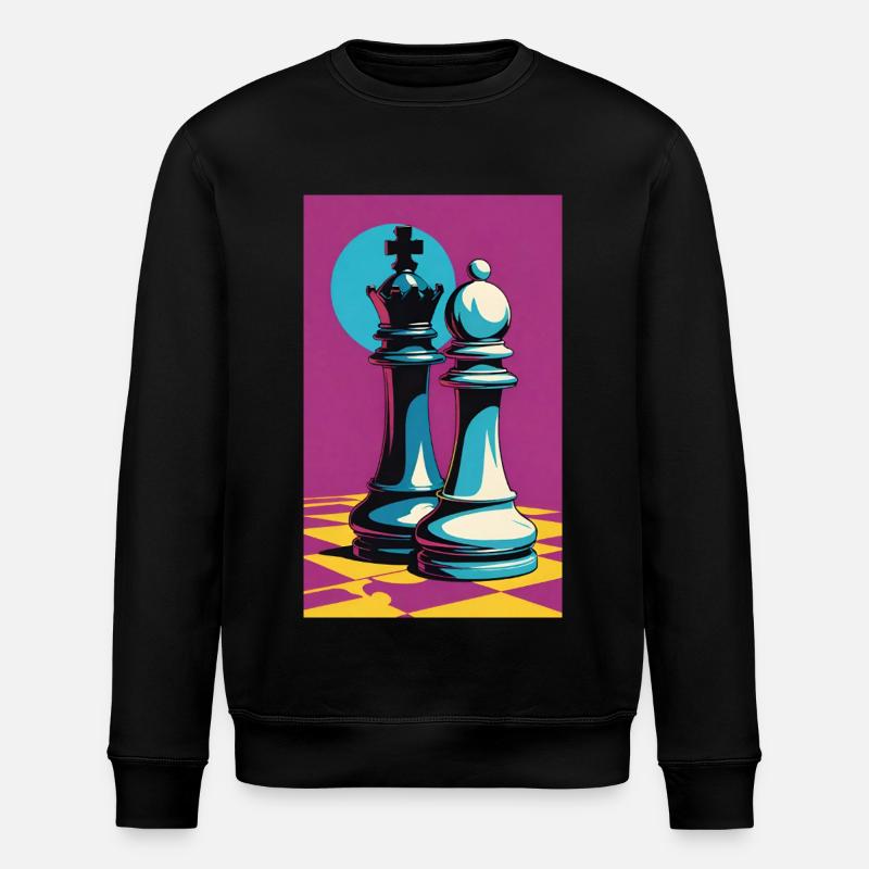 Échecs | Pièce d’échecs | Joueur d’échecs - Sweat bio ROLLER Stanley/Stella Unisexe - noir