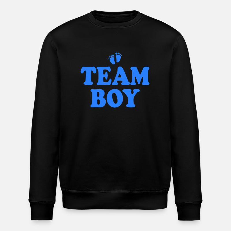 Team boy - Stanley/Stella Unisex Bio-Sweatshirt ROLLER - Schwarz