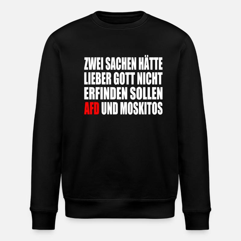 Contre la droite - Sweat bio ROLLER Stanley/Stella Unisexe - noir
