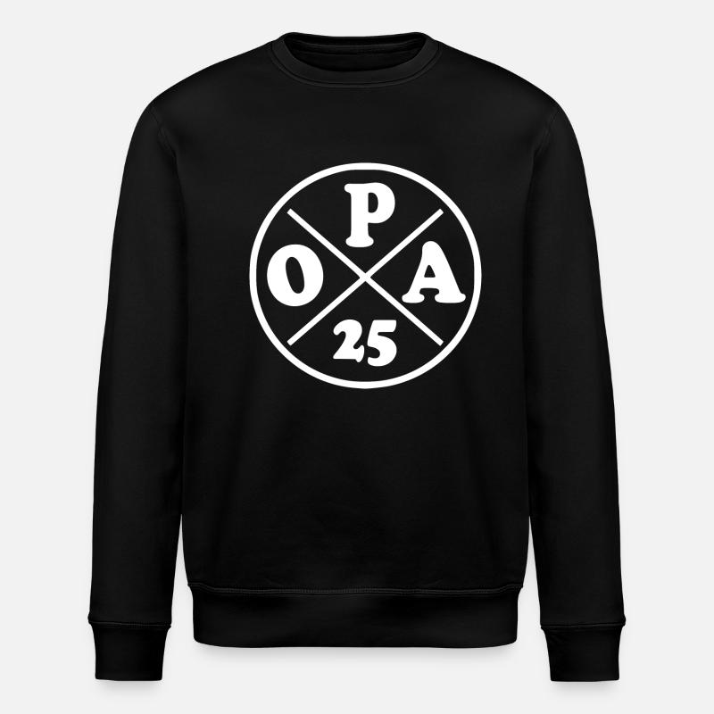 Opa 2025 - Stanley/Stella Unisex Bio-Sweatshirt ROLLER - Schwarz