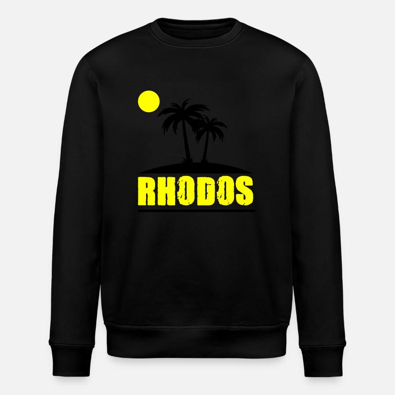 rhodos - Stanley/Stella Unisex Bio-Sweatshirt ROLLER - Schwarz
