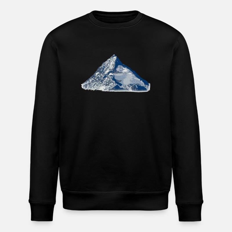 Grossglockner - Stanley/Stella ROLLER Unisex Organic Sweatshirt - black