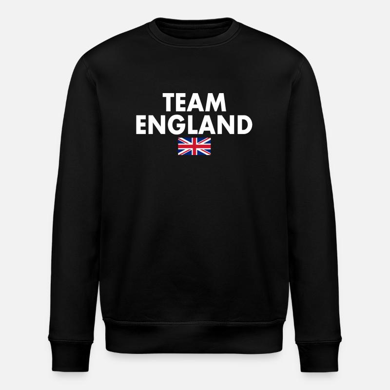 Team england - Stanley/Stella ROLLER Unisex Organic Sweatshirt - black