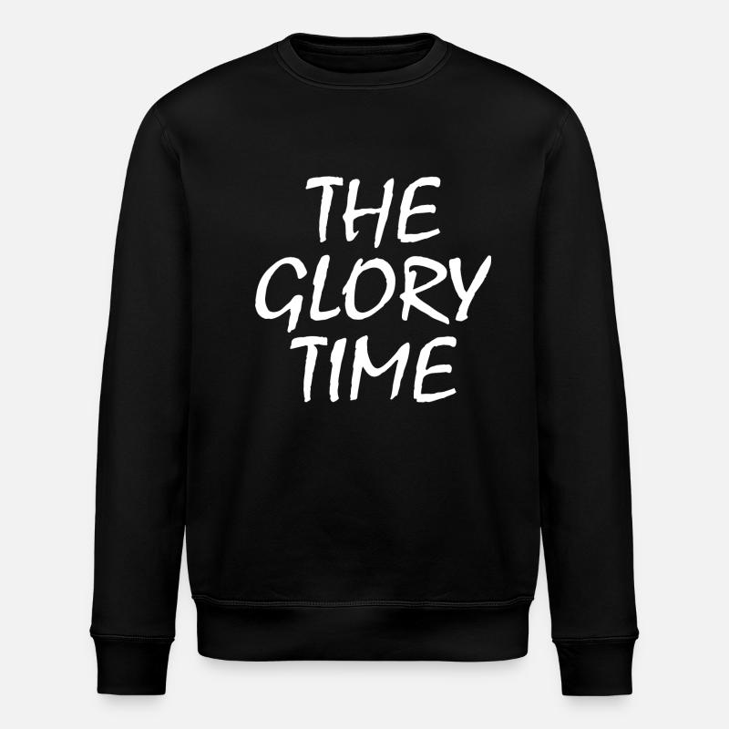 The glory time - Stanley/Stella ROLLER Unisex Organic Sweatshirt - black