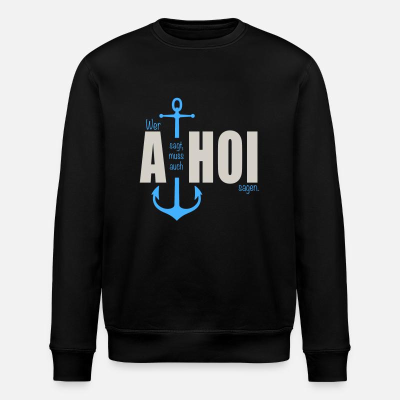 Qui dit - Sweat bio ROLLER Stanley/Stella Unisexe - noir