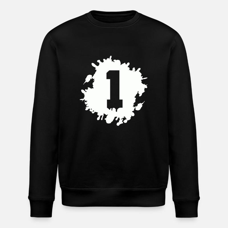 1 goutte - Sweat bio ROLLER Stanley/Stella Unisexe - noir