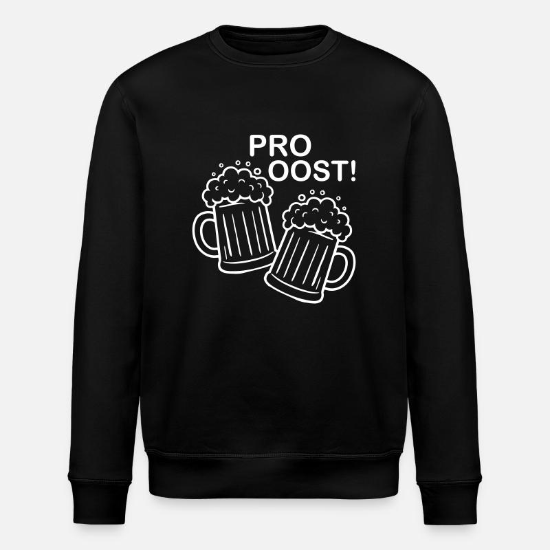 Bier Prost - Stanley/Stella Unisex Bio-Sweatshirt ROLLER - Schwarz