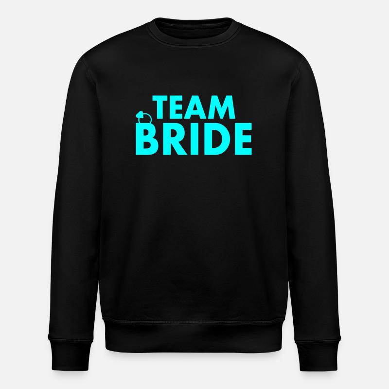 Team bride - Stanley/Stella Unisex Bio-Sweatshirt ROLLER - Schwarz