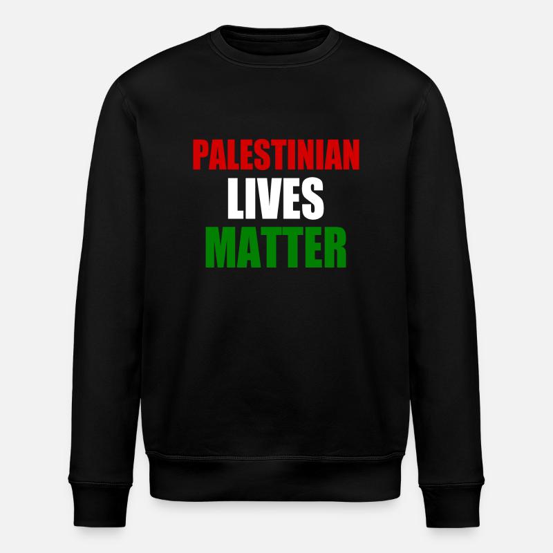 Palestinian lives matter - Sweat bio ROLLER Stanley/Stella Unisexe - noir
