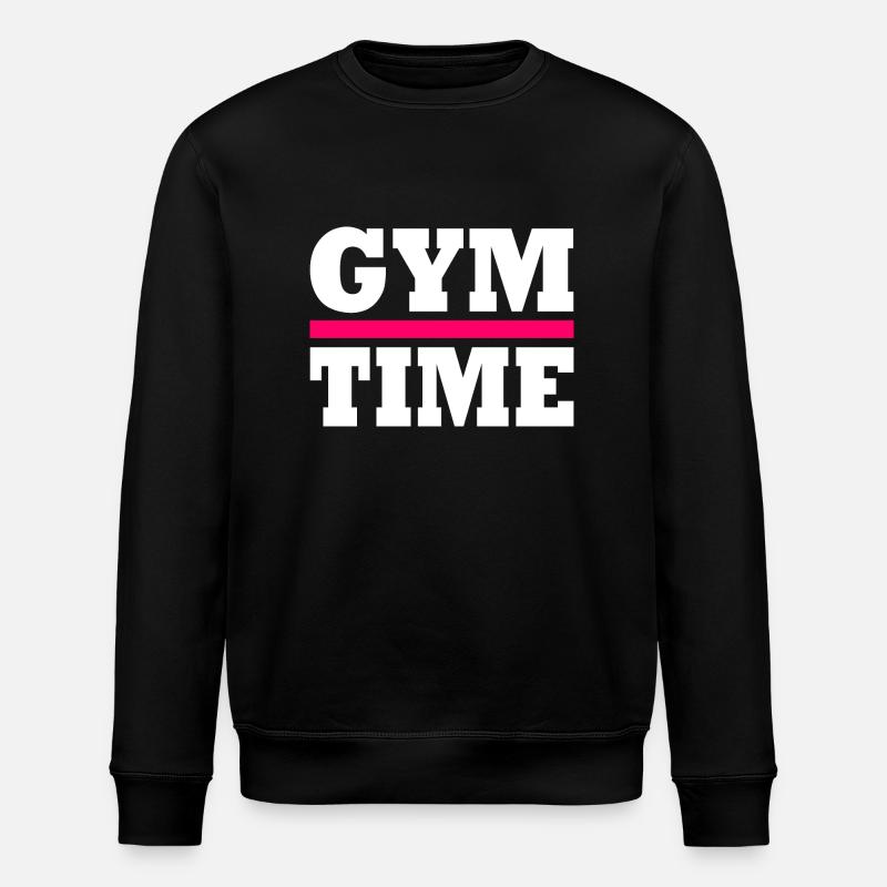 Gym - Stanley/Stella Unisex Bio-Sweatshirt ROLLER - Schwarz