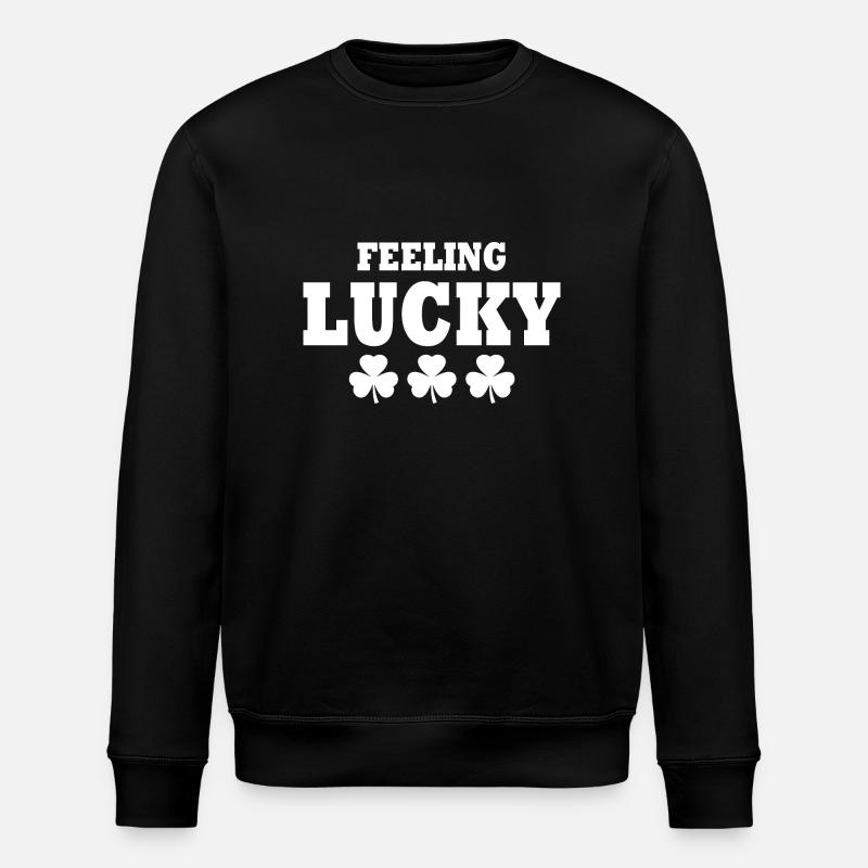 feeling lucky - Sweat bio ROLLER Stanley/Stella Unisexe - noir