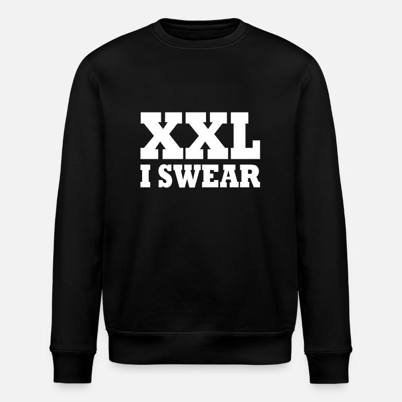 XXL - Stanley/Stella Unisex Bio-Sweatshirt ROLLER - Schwarz