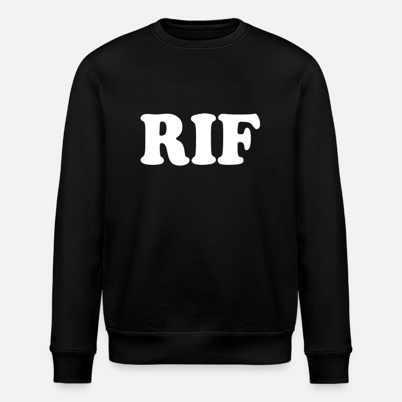 Rif - Stanley/Stella ROLLER Unisex Organic Sweatshirt - black