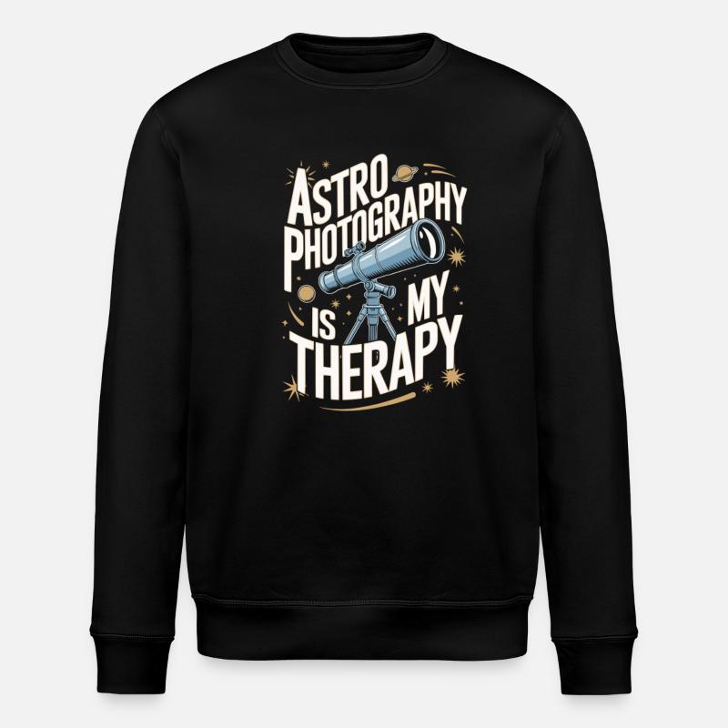 Astrophotographie Télescope Astronomie - Sweat bio ROLLER Stanley/Stella Unisexe - noir