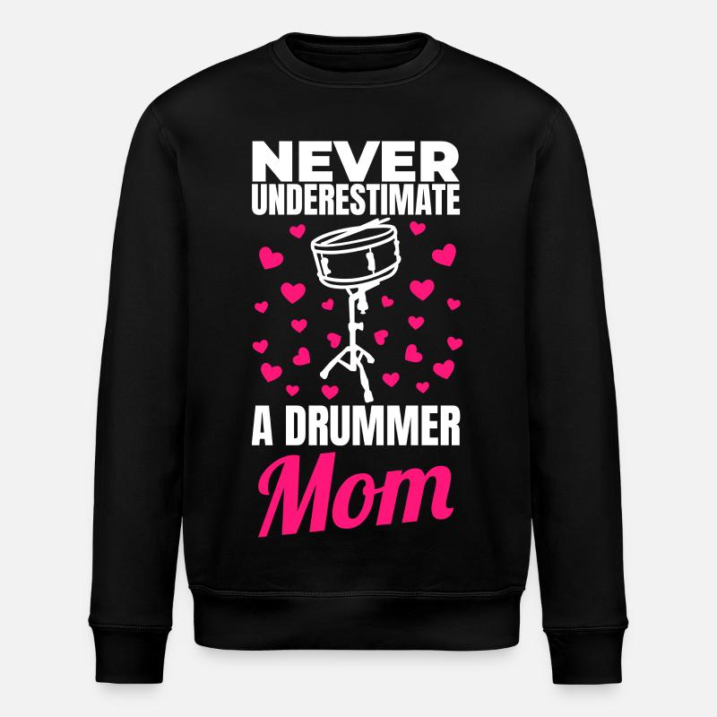 Mère batteuse - Sweat bio ROLLER Stanley/Stella Unisexe - noir