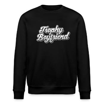 Freund Paare Liebe Beziehung Partner Geschenkidee - Stanley/Stella Unisex Bio-Sweatshirt ROLLER - Schwarz - Vorne - Nik (191cm)
