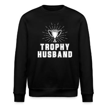 Mari Mariage Hommes Idée cadeau Mariage Mariage - Sweat bio ROLLER Stanley/Stella Unisexe - noir - Devant - Nik (191cm)