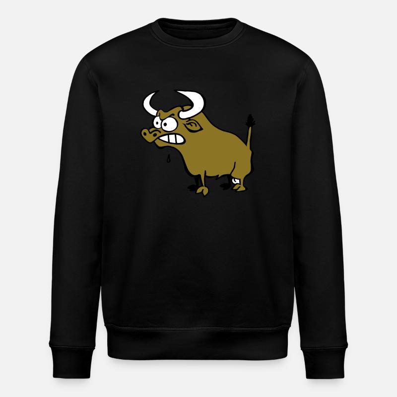 Mad Bull - Stanley/Stella ROLLER Unisex Organic Sweatshirt - black