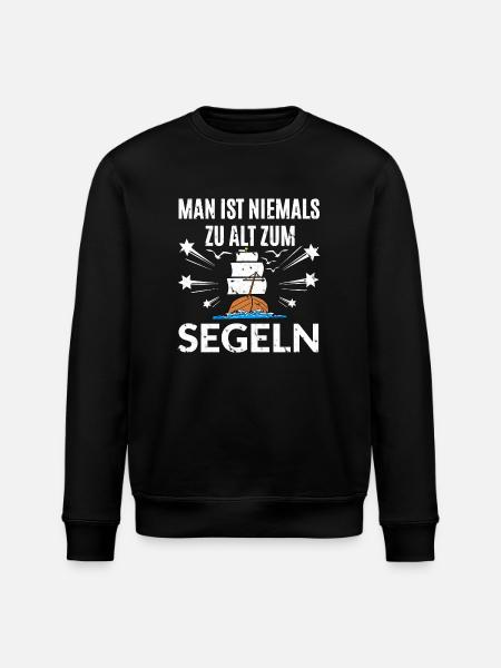 Segeln Segler - Stanley/Stella Unisex Bio-Sweatshirt ROLLER - Schwarz
