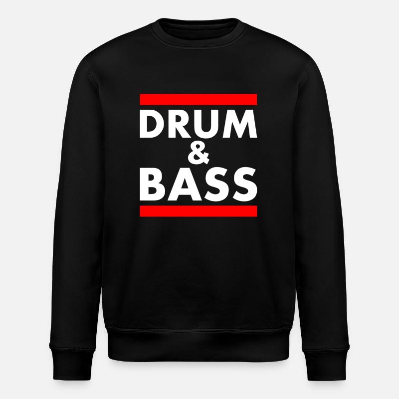 Drum and bass - Sweat bio ROLLER Stanley/Stella Unisexe - noir