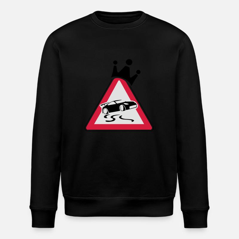 DriftKing - Stanley/Stella Unisex Bio-Sweatshirt ROLLER - Schwarz