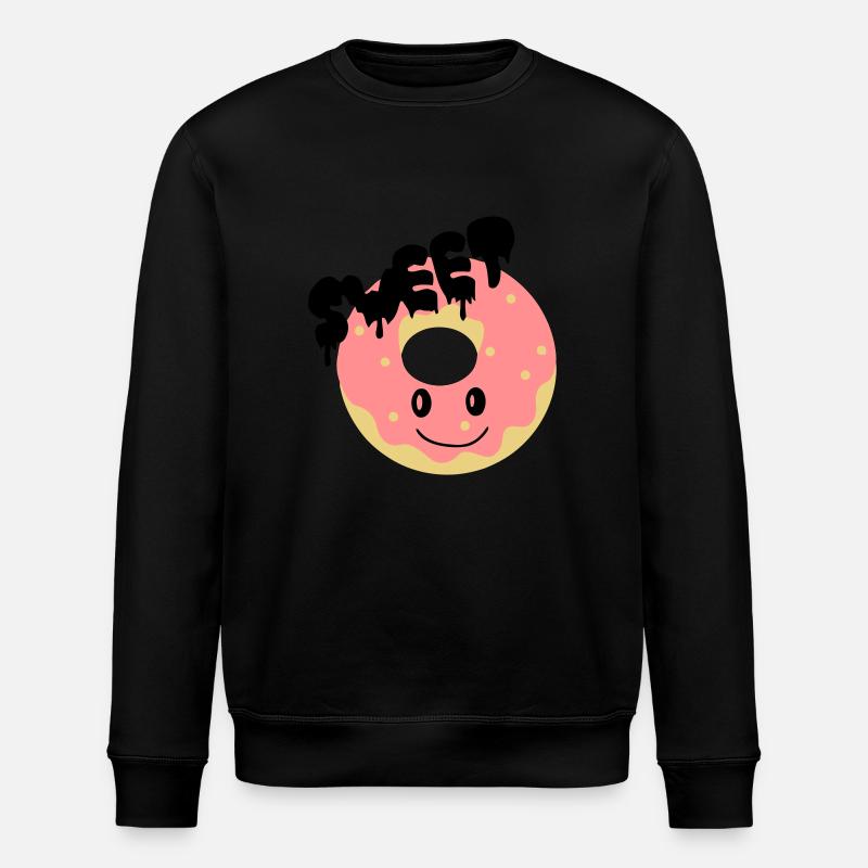 sweet donut - Sweat bio ROLLER Stanley/Stella Unisexe - noir