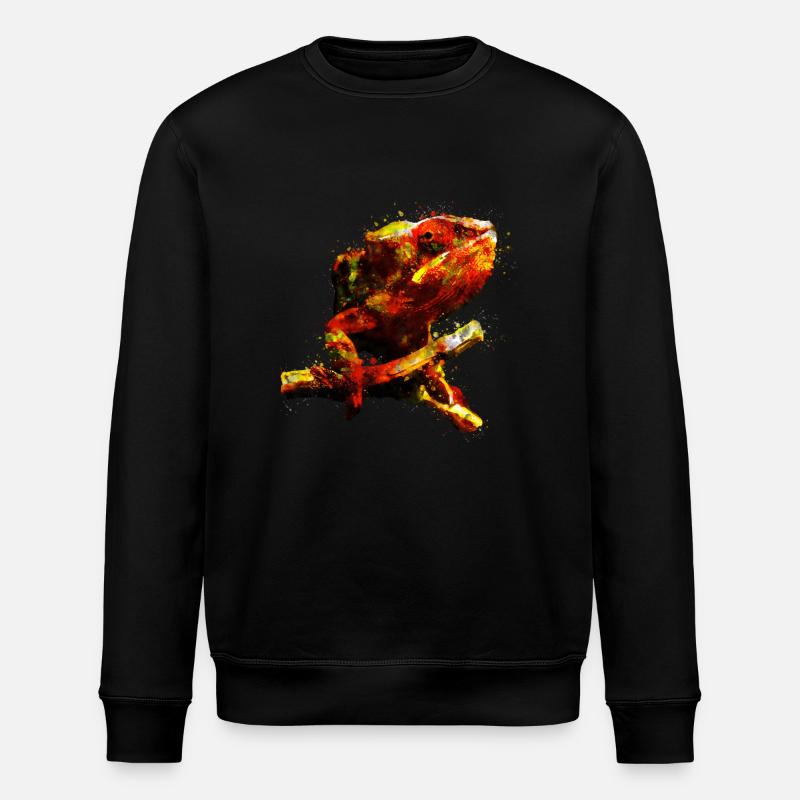 gxp parfait caméléon chamaeleon - Sweat bio ROLLER Stanley/Stella Unisexe - noir