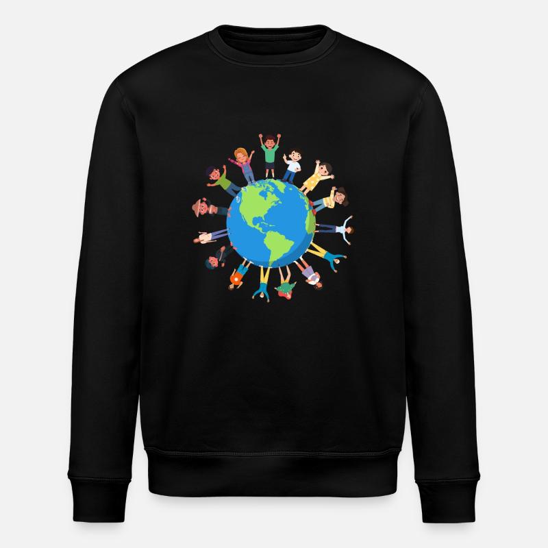 Menschen - Stanley/Stella Unisex Bio-Sweatshirt ROLLER - Schwarz