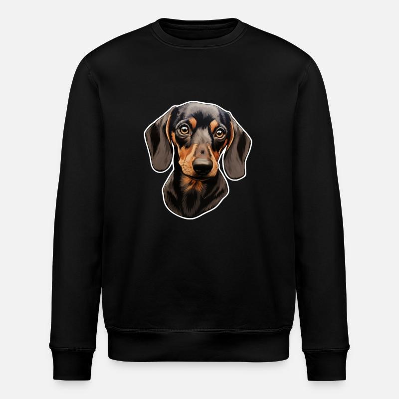 Teckel ou teckel - Sweat bio ROLLER Stanley/Stella Unisexe - noir