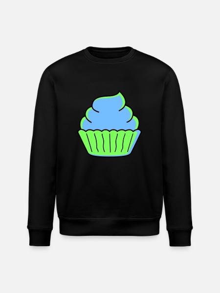 cupcake - Stanley/Stella Unisex Bio-Sweatshirt ROLLER - Schwarz