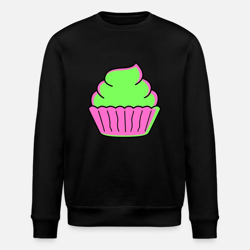 cupcake - Stanley/Stella Unisex Bio-Sweatshirt ROLLER - Schwarz