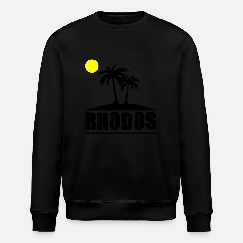 rhodos - Stanley/Stella Unisex Bio-Sweatshirt ROLLER - Schwarz