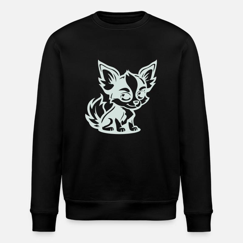 Bande dessinée de chien - Sweat bio ROLLER Stanley/Stella Unisexe - noir