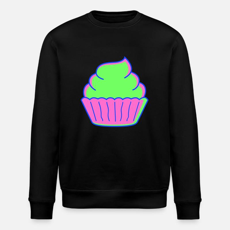 cupcake - Stanley/Stella Unisex Bio-Sweatshirt ROLLER - Schwarz