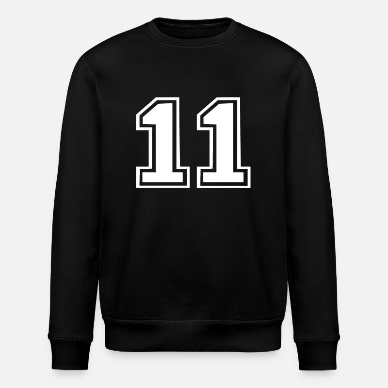 11 - Stanley/Stella Unisex Bio-Sweatshirt ROLLER - Schwarz