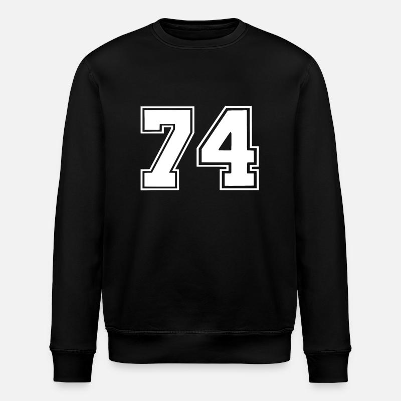 74 - Stanley/Stella ROLLER Unisex Organic Sweatshirt - black
