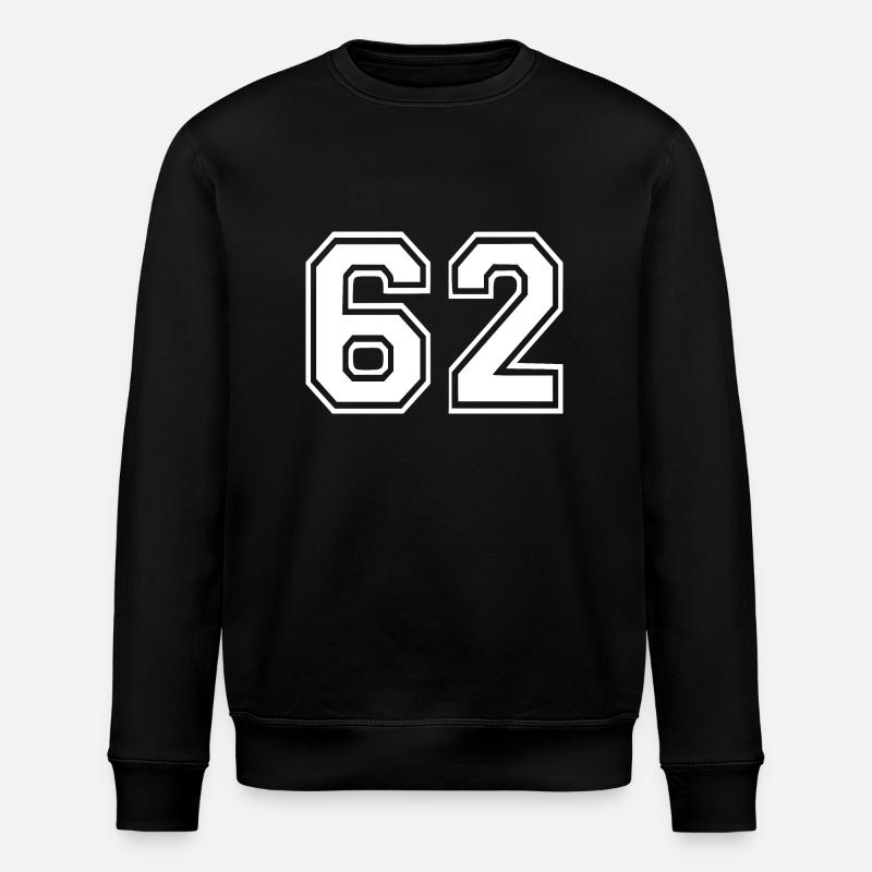 62 - Stanley/Stella ROLLER Unisex Organic Sweatshirt - black