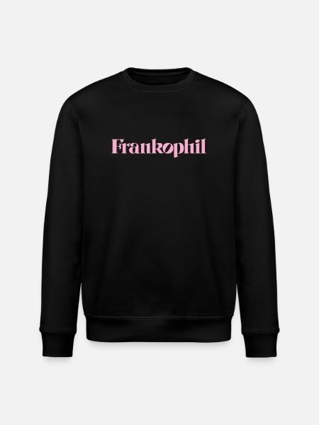 Frankophil Frankreich - Stanley/Stella Unisex Bio-Sweatshirt ROLLER - Schwarz