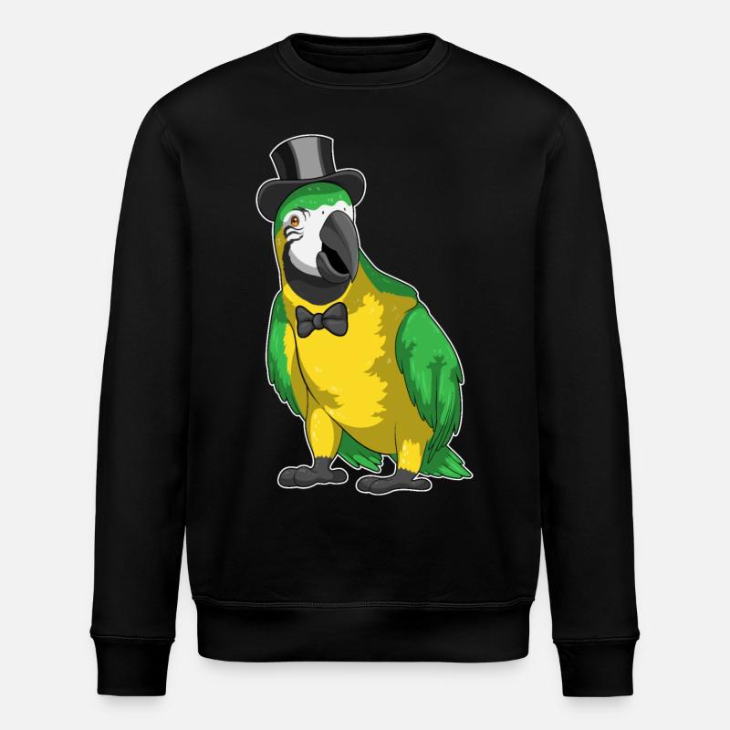 Parrot Groom Cylindre Mariage - Sweat bio ROLLER Stanley/Stella Unisexe - noir