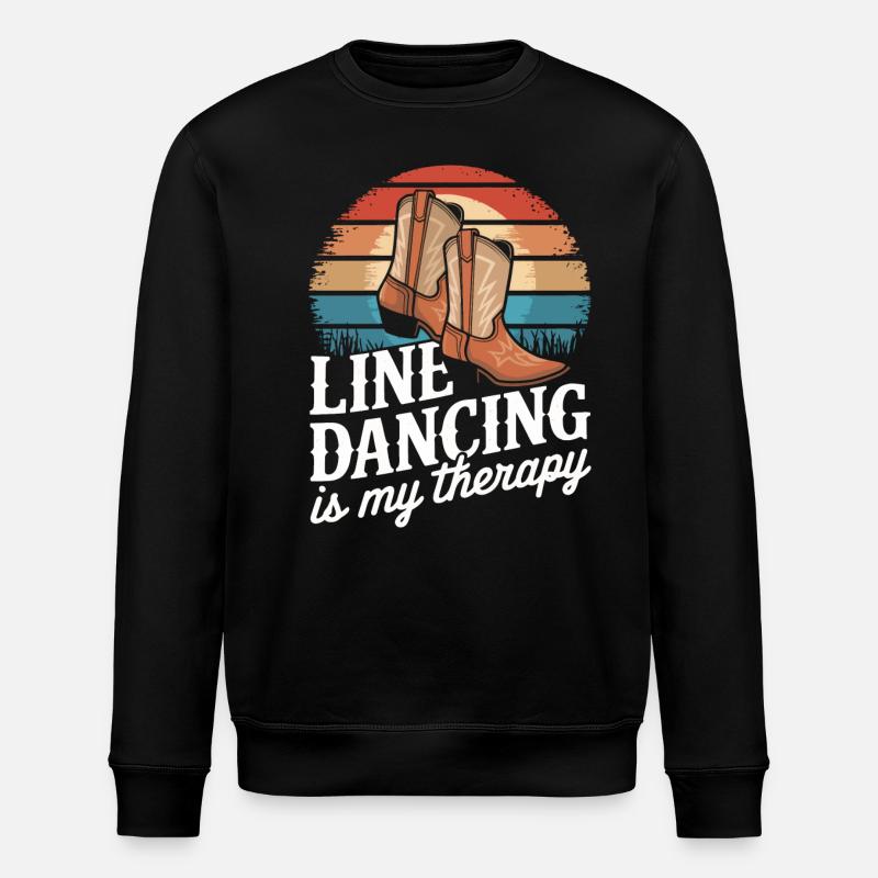 Danse en ligne Danseurs - Sweat bio ROLLER Stanley/Stella Unisexe - noir
