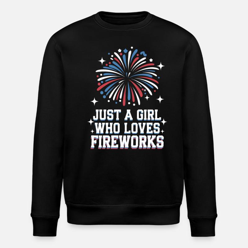 Pyrotechnie Feux d’artifice Pyrotechnie - Sweat bio ROLLER Stanley/Stella Unisexe - noir