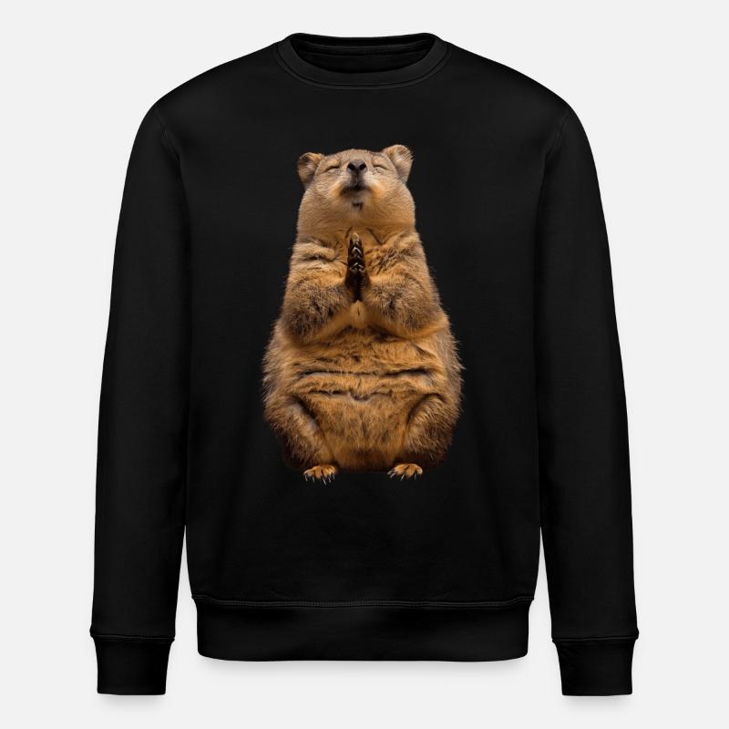 Quokka - Sweat bio ROLLER Stanley/Stella Unisexe - noir