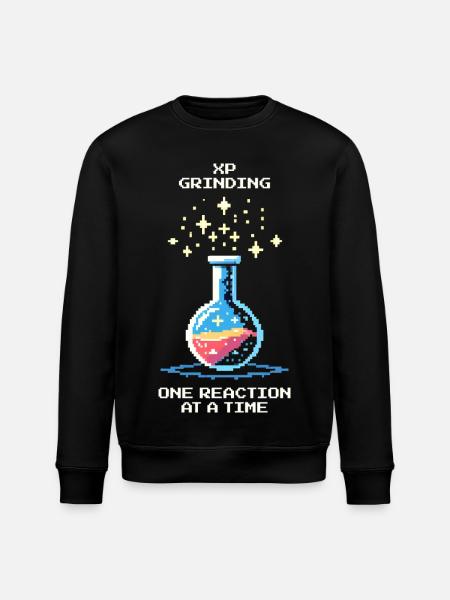 Grinding XP – reaction by reaction | Chemistry - Stanley/Stella ROLLER Unisex Organic Sweatshirt - black