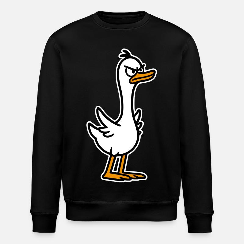 Oie en colère - Sweat bio ROLLER Stanley/Stella Unisexe - noir