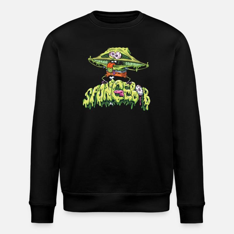 Bob l'Éponge Design d'Halloween - Sweat bio ROLLER Stanley/Stella Unisexe - noir