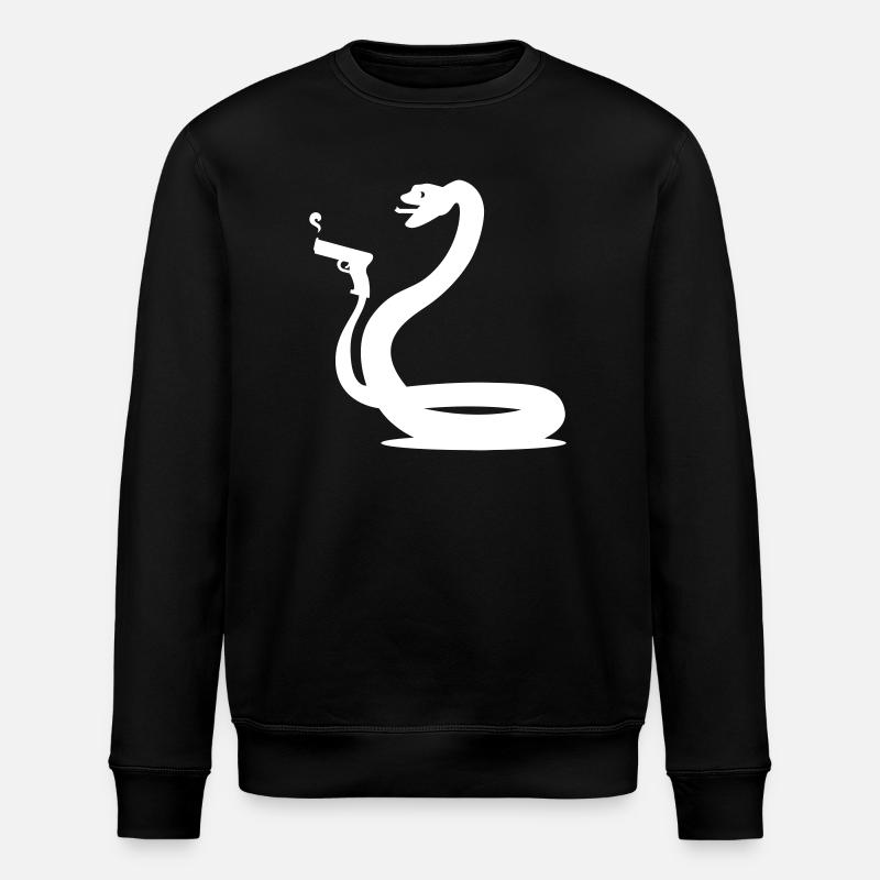 drôle de serpent - Sweat bio ROLLER Stanley/Stella Unisexe - noir