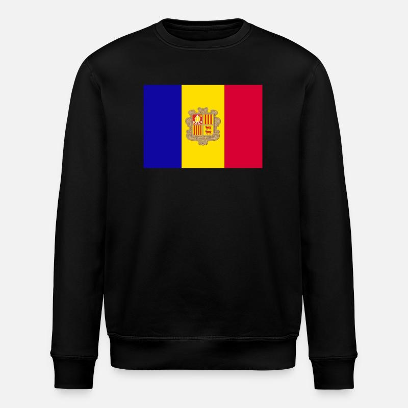 Andorra - Stanley/Stella Unisex Bio-Sweatshirt ROLLER - Schwarz