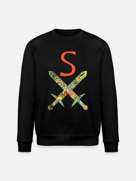 Épées croisées E 200 S - Sweat bio ROLLER Stanley/Stella Unisexe - noir