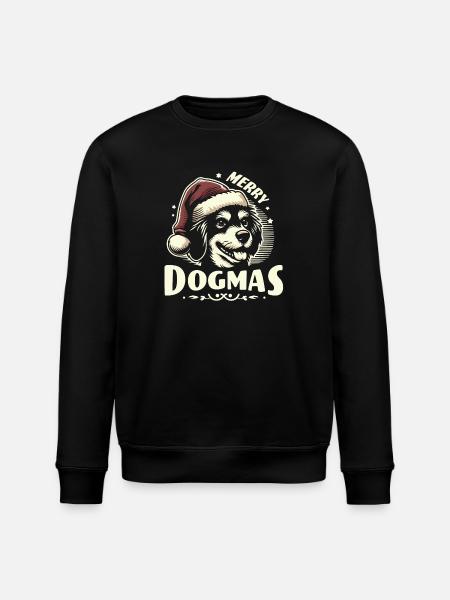 Merry Dogmas - Stanley/Stella ROLLER Unisex Organic Sweatshirt - black